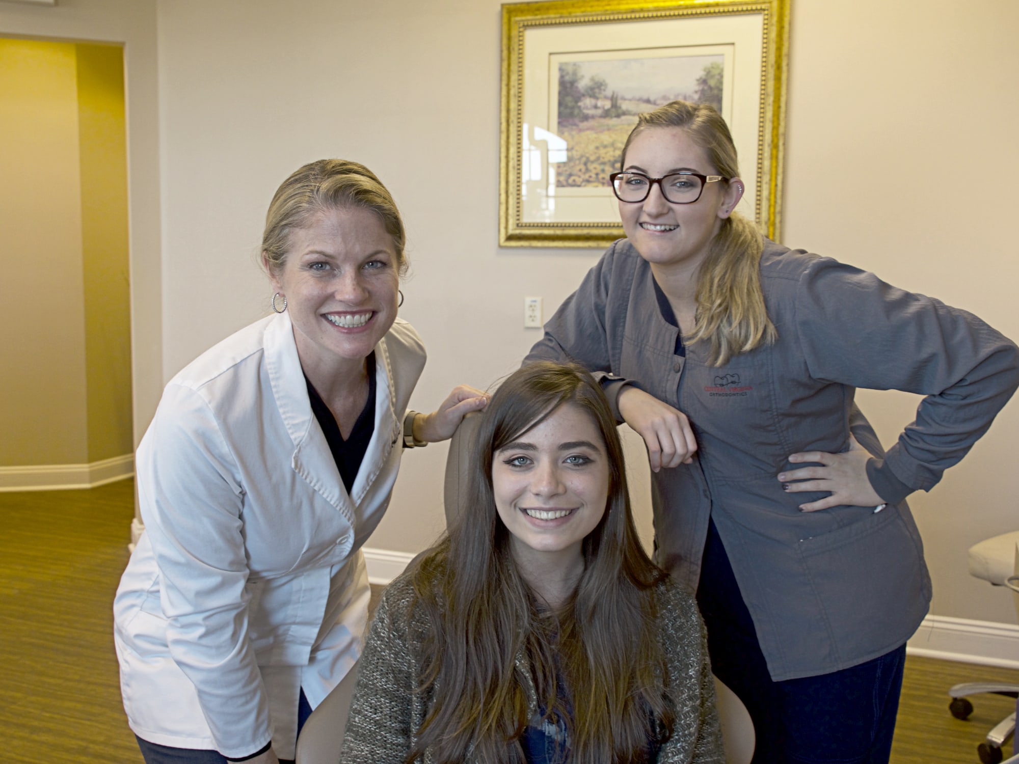 orthodontists and team